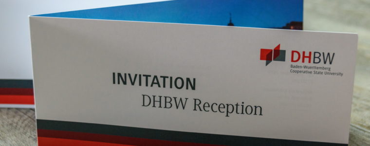 Referenz Print-Design: Einladungskarte zur DHBW Reception „Helsinki 2019“